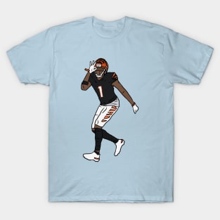 Ja'Marr Chase Celebration 3 T-Shirt